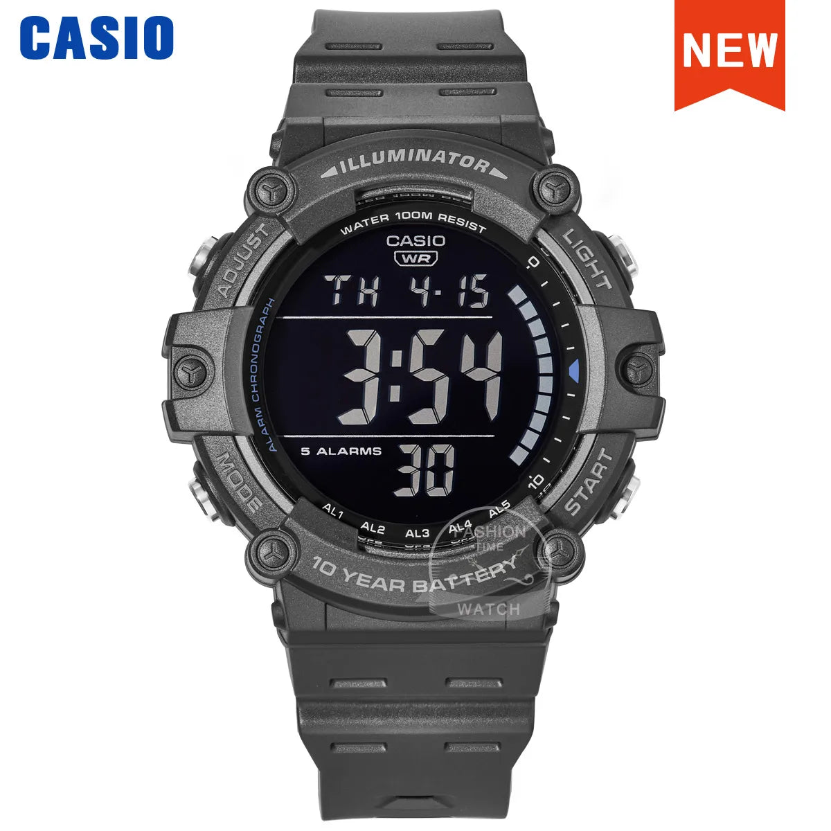 Casio watch menTen years of electricity top luxur set LED digital sport Waterproof quartz men watch relogio masculino AE-1500WH