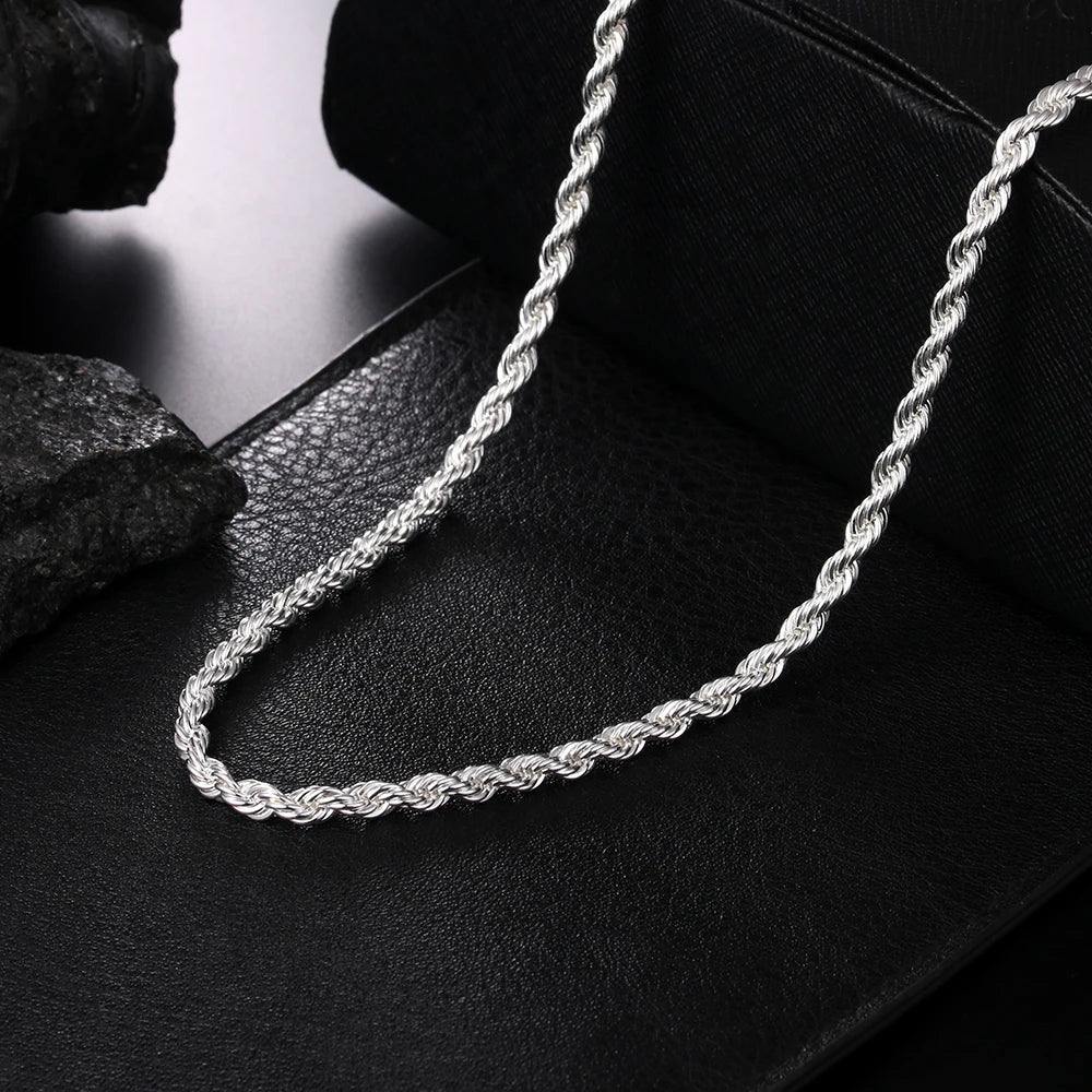 Silver Rope Chain
