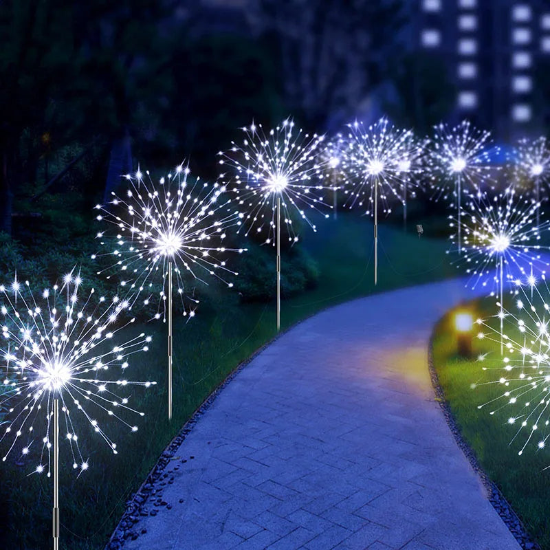 LED Solar Firework Lights