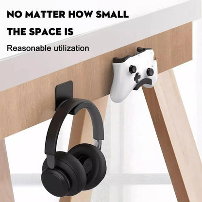Wall Mounted Headphone & Controller Holder