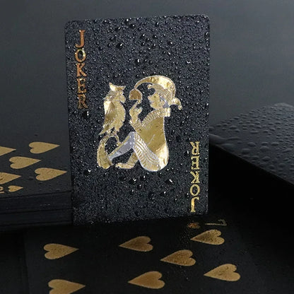 Black Gold Playing Cards