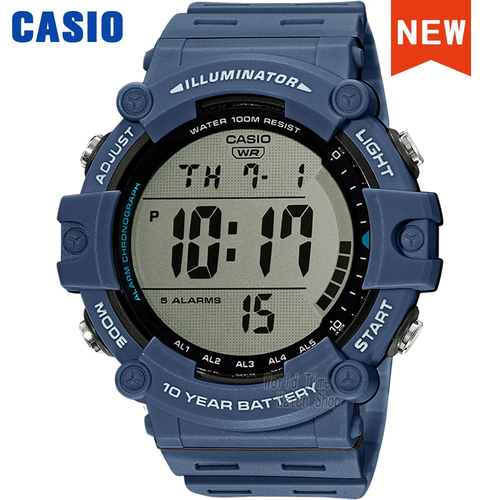 Casio watch menTen years of electricity top luxur set LED digital sport Waterproof quartz men watch relogio masculino AE-1500WH