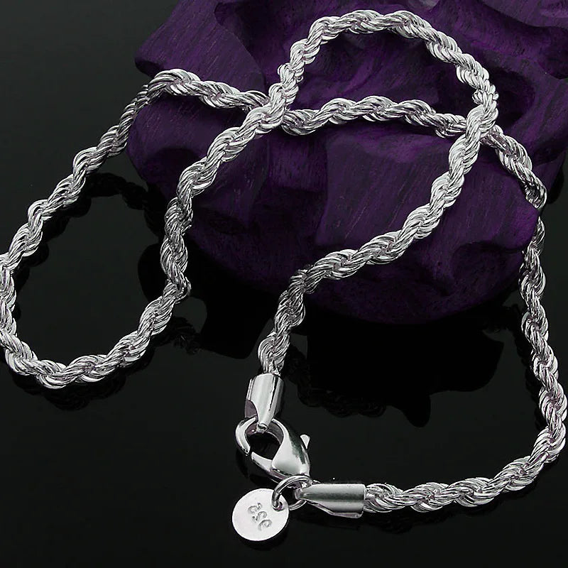 Silver Rope Chain