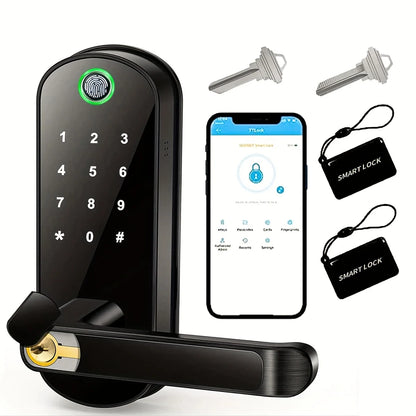 Smart Fingerprint Door Lock with App Control