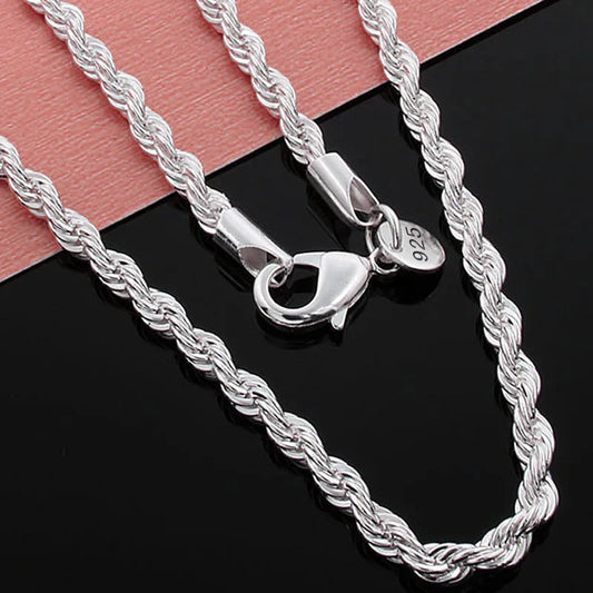 Silver Rope Chain