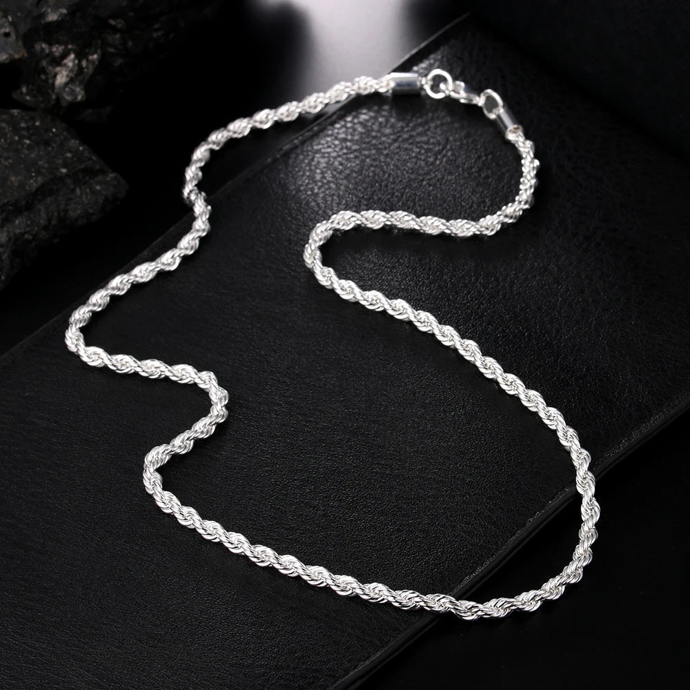 Silver Rope Chain