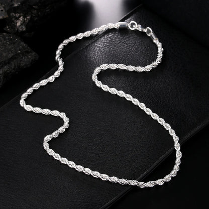 Silver Rope Chain
