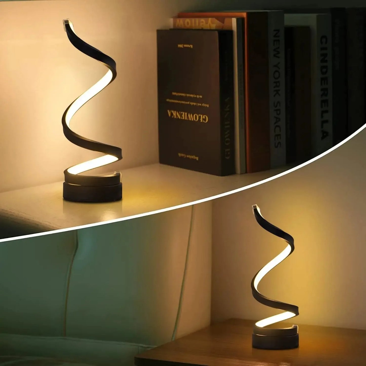 Curly Table Lamp