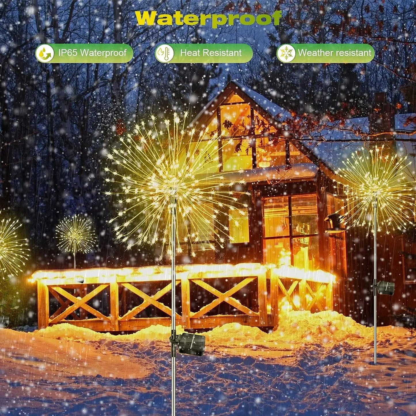 LED Solar Firework Lights