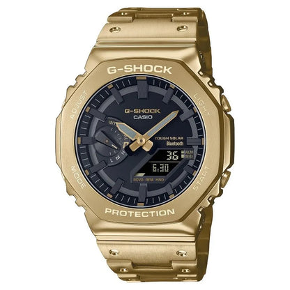 Casio GM-B2100 Men's Watches Quartz Clock Casual G SHOCK Fashion Multifunctional Shockproof Dual Display Stainless Steel Watch