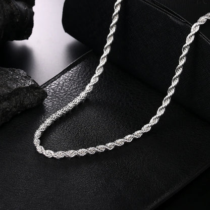 Silver Rope Chain