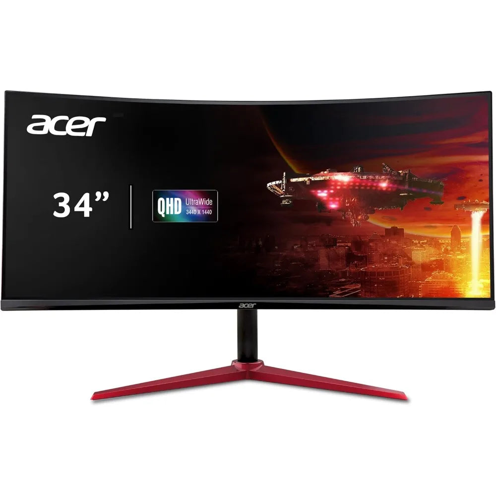 Nitro 34" 180Hz UWQHD Curved Gaming Monitor