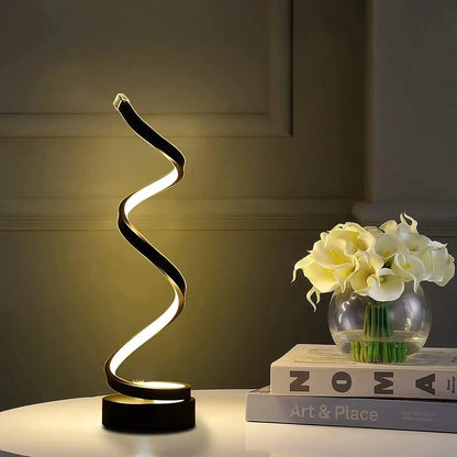 Curly Table Lamp