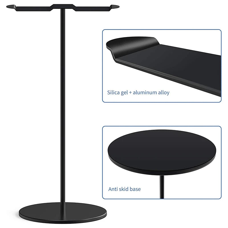 Aluminium Double Headphone Stand