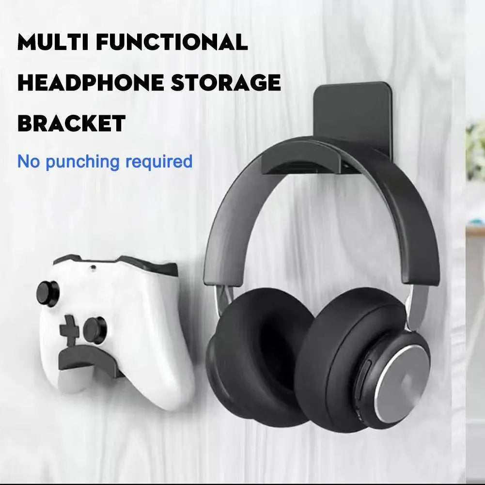 Wall Mounted Headphone & Controller Holder